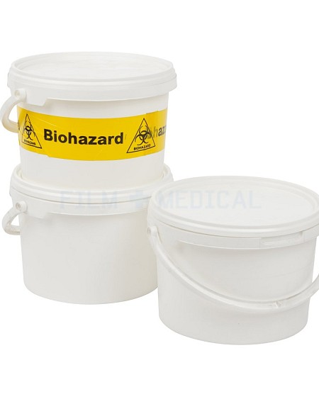 White Buckets Medium Priced individually 